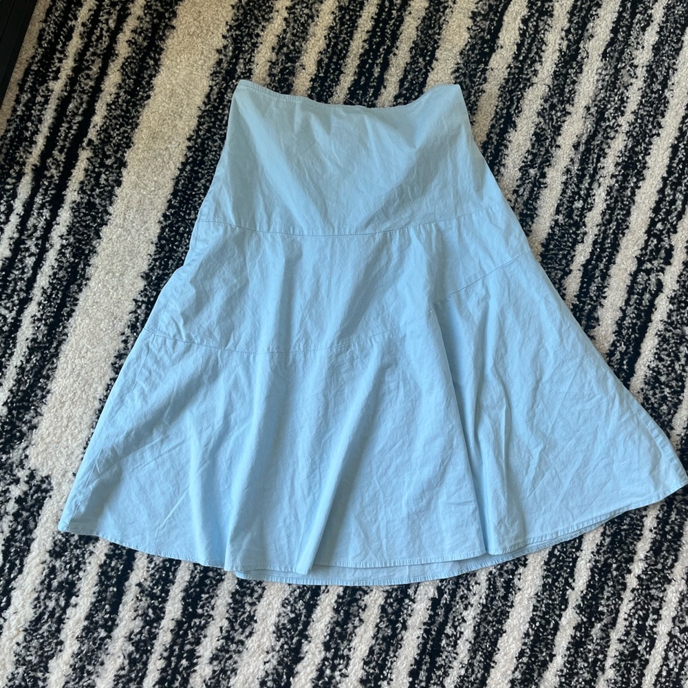 Vintage Light Blue Women's Skirt
